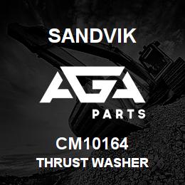 CM10164 Sandvik THRUST WASHER | AGA Parts