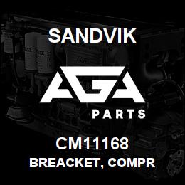 CM11168 Sandvik BREACKET, COMPR | AGA Parts