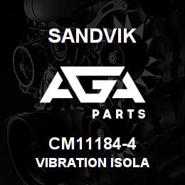 CM11184-4 Sandvik VIBRATION ISOLA | AGA Parts