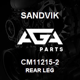 CM11215-2 Sandvik REAR LEG | AGA Parts