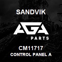 CM11717 Sandvik CONTROL PANEL A | AGA Parts