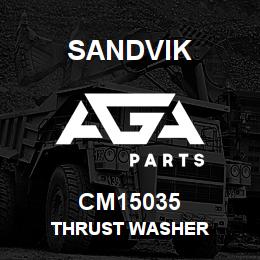 CM15035 Sandvik THRUST WASHER | AGA Parts