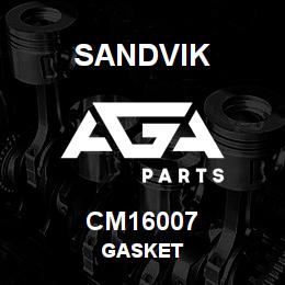 CM16007 Sandvik GASKET | AGA Parts