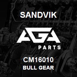 CM16010 Sandvik BULL GEAR | AGA Parts