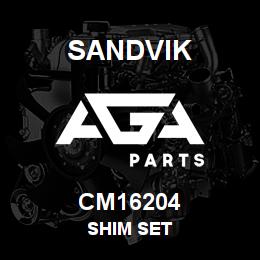 CM16204 Sandvik SHIM SET | AGA Parts