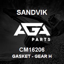 CM16206 Sandvik GASKET - GEAR H | AGA Parts