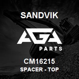 CM16215 Sandvik SPACER - TOP | AGA Parts