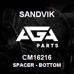 CM16216 Sandvik SPACER - BOTTOM | AGA Parts