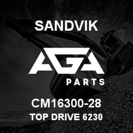 CM16300-28 Sandvik TOP DRIVE 6230 | AGA Parts