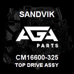 CM16600-325 Sandvik TOP DRIVE ASSY | AGA Parts