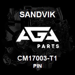 CM17003-T1 Sandvik PIN | AGA Parts