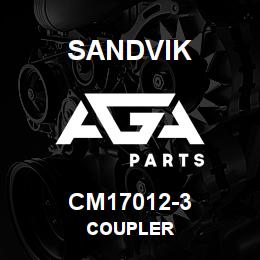 CM17012-3 Sandvik COUPLER | AGA Parts