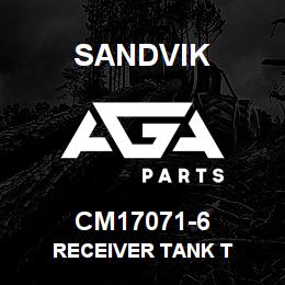 CM17071-6 Sandvik RECEIVER TANK T | AGA Parts
