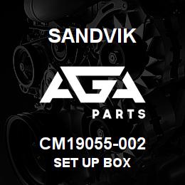 CM19055-002 Sandvik SET UP BOX | AGA Parts