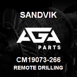 CM19073-266 Sandvik REMOTE DRILLING | AGA Parts