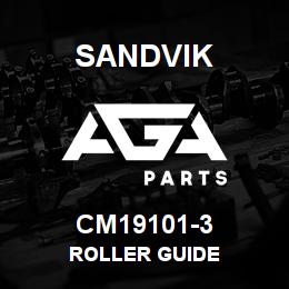 CM19101-3 Sandvik ROLLER GUIDE | AGA Parts