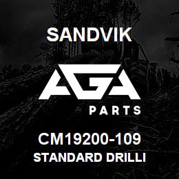 CM19200-109 Sandvik STANDARD DRILLI | AGA Parts