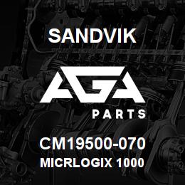 CM19500-070 Sandvik MICRLOGIX 1000 | AGA Parts