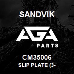 CM35006 Sandvik SLIP PLATE (3- | AGA Parts