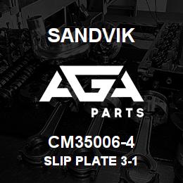 CM35006-4 Sandvik SLIP PLATE 3-1 | AGA Parts