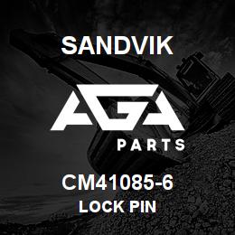 CM41085-6 Sandvik LOCK PIN | AGA Parts