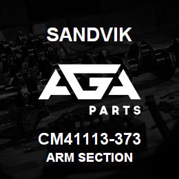 CM41113-373 Sandvik ARM SECTION | AGA Parts