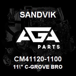 CM41120-1100 Sandvik 11" C-GROVE BRO | AGA Parts