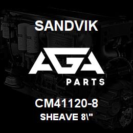 CM41120-8 Sandvik SHEAVE 8" | AGA Parts
