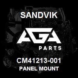 CM41213-001 Sandvik PANEL MOUNT | AGA Parts