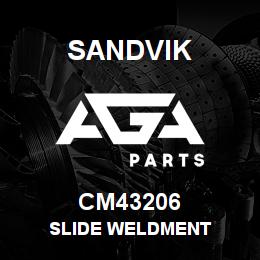 CM43206 Sandvik SLIDE WELDMENT | AGA Parts