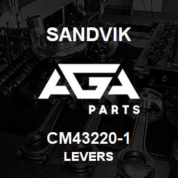 CM43220-1 Sandvik LEVERS | AGA Parts