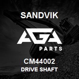 CM44002 Sandvik DRIVE SHAFT | AGA Parts