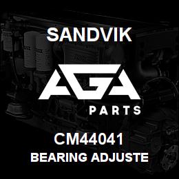 CM44041 Sandvik BEARING ADJUSTE | AGA Parts
