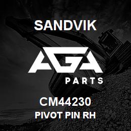 CM44230 Sandvik PIVOT PIN RH | AGA Parts