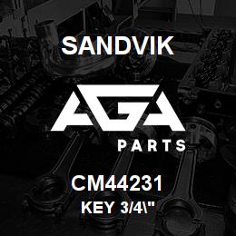 CM44231 Sandvik KEY 3/4" | AGA Parts