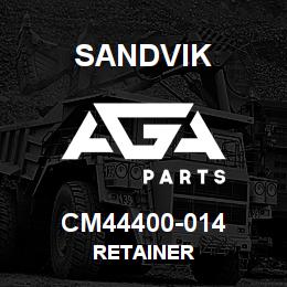 CM44400-014 Sandvik RETAINER | AGA Parts