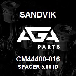 CM44400-016 Sandvik SPACER 5.00 ID | AGA Parts