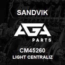CM45260 Sandvik LIGHT CENTRALIZ | AGA Parts