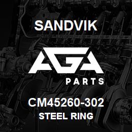 CM45260-302 Sandvik STEEL RING | AGA Parts