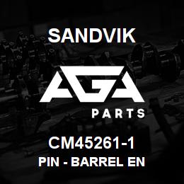 CM45261-1 Sandvik PIN - BARREL EN | AGA Parts