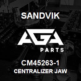 CM45263-1 Sandvik CENTRALIZER JAW | AGA Parts