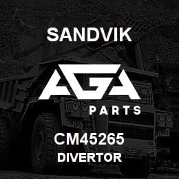 CM45265 Sandvik DIVERTOR | AGA Parts