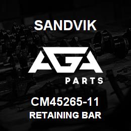 CM45265-11 Sandvik RETAINING BAR | AGA Parts