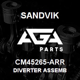 CM45265-ARR Sandvik DIVERTER ASSEMB | AGA Parts