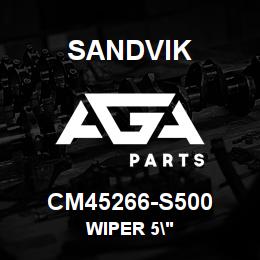CM45266-S500 Sandvik WIPER 5" | AGA Parts
