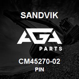 CM45270-02 Sandvik PIN | AGA Parts