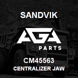 CM45563 Sandvik CENTRALIZER JAW | AGA Parts