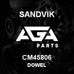 CM45806 Sandvik DOWEL | AGA Parts