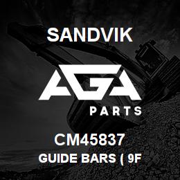 CM45837 Sandvik GUIDE BARS ( 9F | AGA Parts