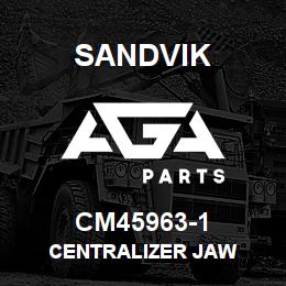 CM45963-1 Sandvik CENTRALIZER JAW | AGA Parts